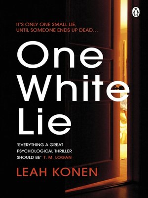 cover image of One White Lie